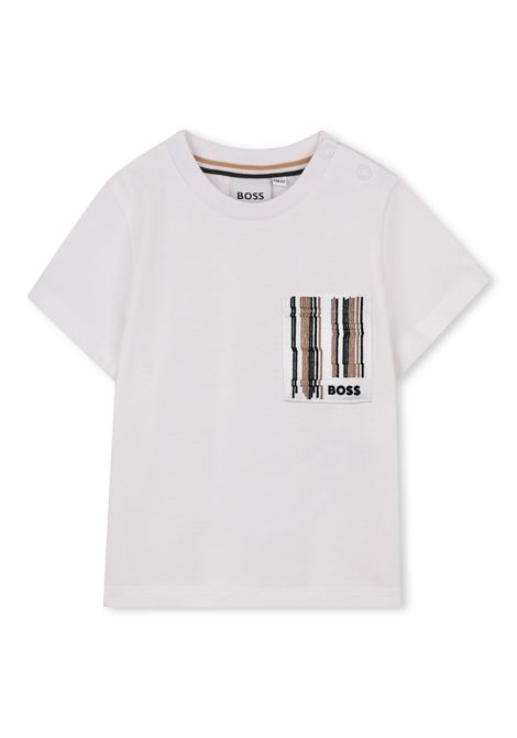 T-shirt con taschino HUGO BOSS KIDS | J5289510P